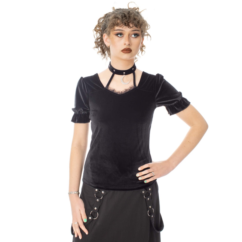 Poizen Industries - Midnight Top - Zwart